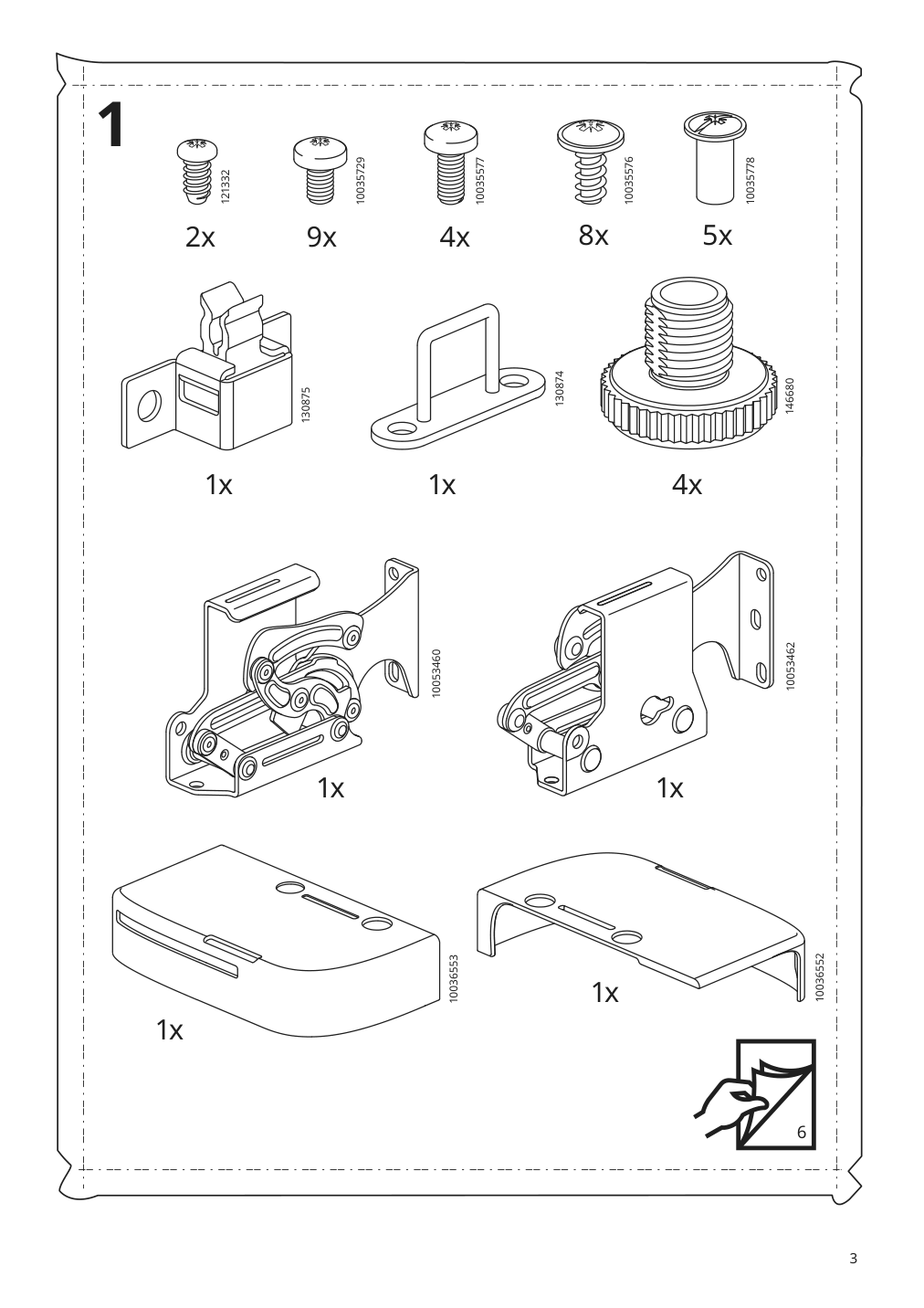 Assembly instructions for IKEA Vrenen storage box outdoor light gray gray | Page 3 - IKEA VRENEN storage box, outdoor 504.114.43