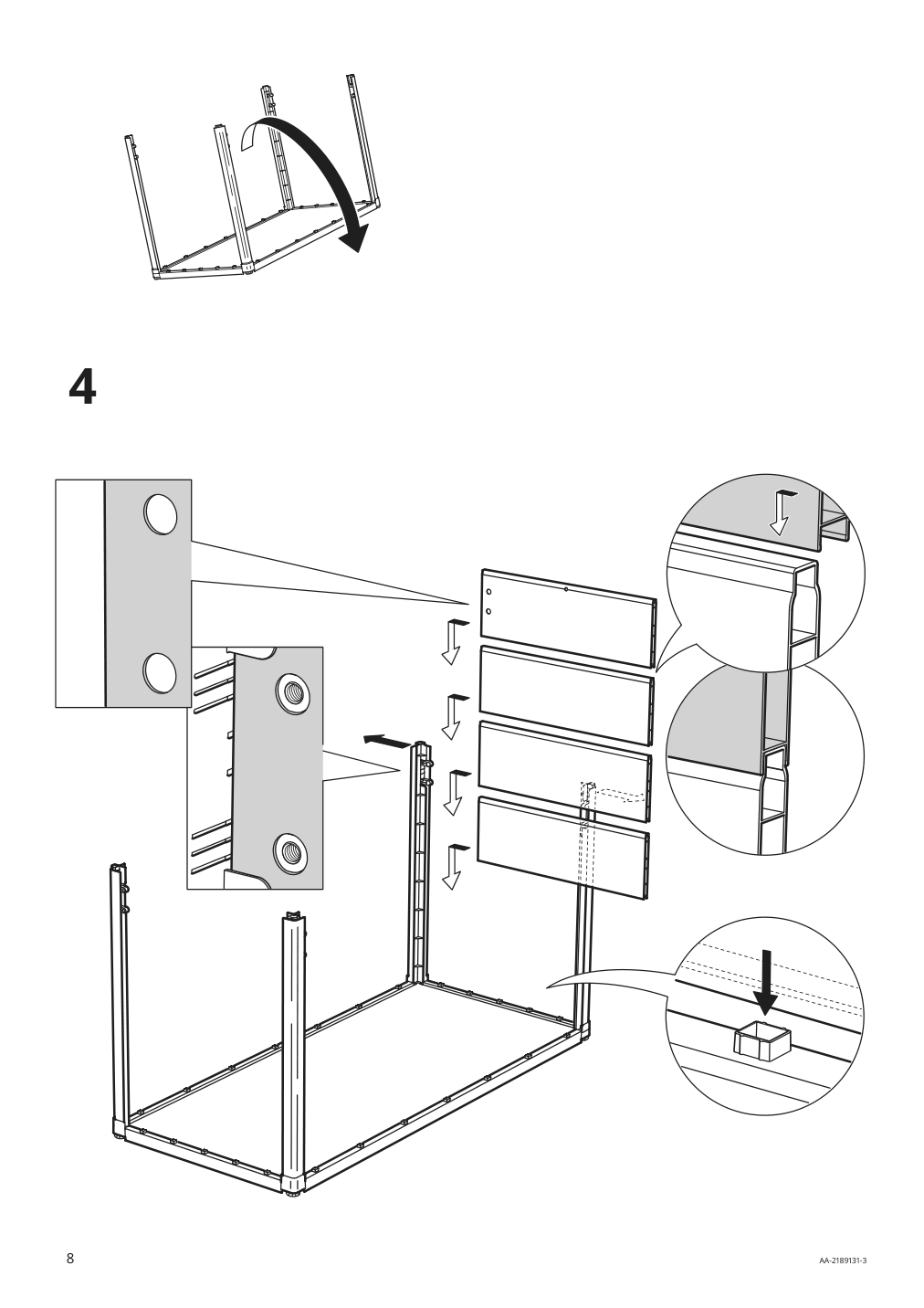 Assembly instructions for IKEA Vrenen storage box outdoor light gray gray | Page 8 - IKEA VRENEN storage box, outdoor 504.114.43