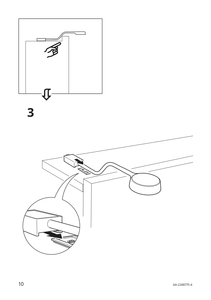 Assembly instructions for IKEA Ytberg cabinet lighting black dimmable | Page 10 - IKEA YTBERG cabinet lighting 605.278.91