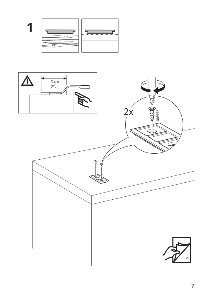 Assembly instructions for IKEA Ytberg cabinet lighting black dimmable | Page 7 - IKEA YTBERG cabinet lighting 605.278.91