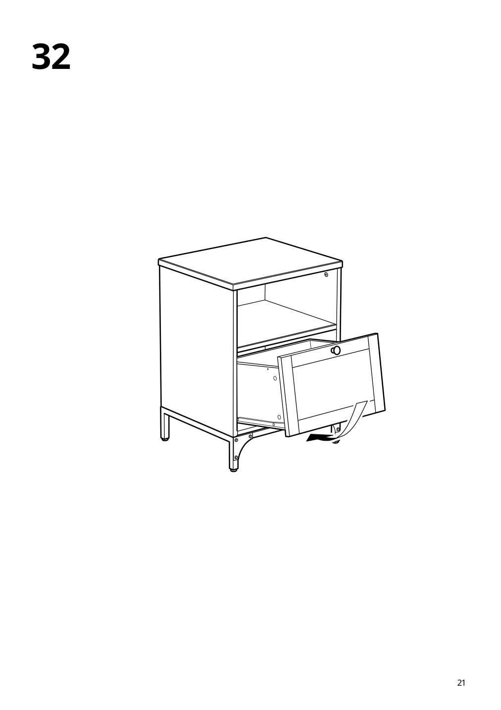 Assembly instructions for IKEA Yttervag nightstand gray brown | Page 21 - IKEA YTTERVÅG nightstand 804.993.97